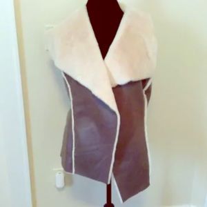 Faux Shearling Vest